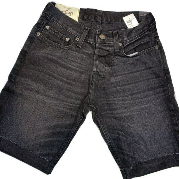 Hollister Other - Hollister Classic Fit At The Knee Button Fly Black